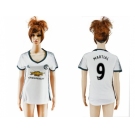 Women's Manchester United #9 Martial Sec Away Soccer Club Jersey