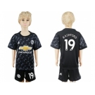 Manchester United #19 Rashford Away Kid Soccer Club Jersey
