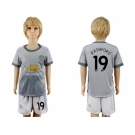 Manchester United #19 Rashford Sec Away Kid Soccer Club Jersey
