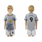 Manchester United #9 Lukaku Sec Away Kid Soccer Club Jersey