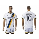 Los Angeles Galaxy #10 Donovan Home Soccer Club Jersey