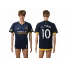 Los Angeles Galaxy #10 Giovani Away Soccer Club Jersey 2