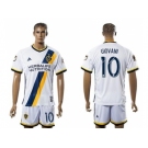 Los Angeles Galaxy #10 Giovani Home Soccer Club Jersey