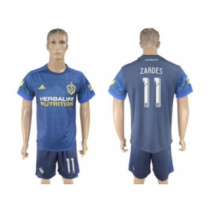 Los Angeles Galaxy #11 Zardes Away Soccer Club Jersey