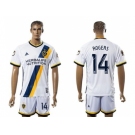 Los Angeles Galaxy #14 Rogers Home Soccer Club Jersey