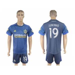 Los Angeles Galaxy #19 Juninho Away Soccer Club Jersey