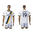 Los Angeles Galaxy #19 Juninho Home Soccer Club Jersey