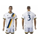 Los Angeles Galaxy #3 Cole Home Soccer Club Jersey