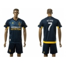 Los Angeles Galaxy #7 Keane Away Soccer Club Jersey 2