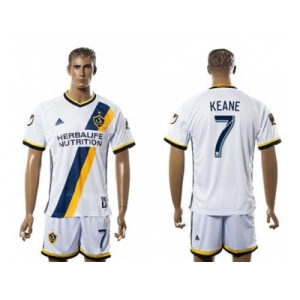 Los Angeles Galaxy #7 Keane Home Soccer Club Jersey