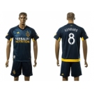 Los Angeles Galaxy #8 Gerrard Away Soccer Club Jersey 2