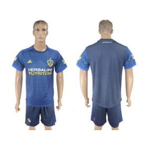 Los Angeles Galaxy Blank Away Soccer Club Jersey 1