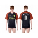 Manchester City #11 Kolarov Away Soccer Club Jersey