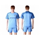 Manchester City #11 Kolarov Home Soccer Club Jersey4