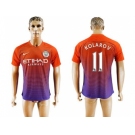 Manchester City #11 Kolarov Sec Away Soccer Club Jersey1