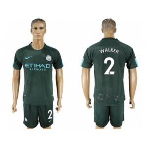 Manchester City #2 Walker Sec Away Soccer Club Jersey