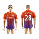 Manchester City #28 Denayer Sec Away Soccer Club Jersey1