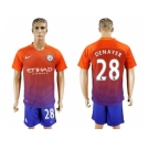 Manchester City #28 Denayer Sec Away Soccer Club Jersey