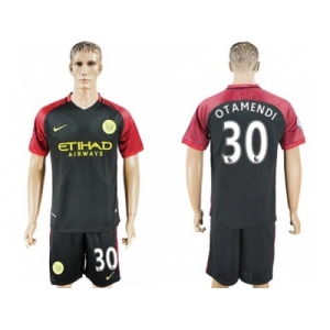 Manchester City #30 Otamendi Away Soccer Club Jersey