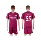 Manchester City #55 Diaz Away Soccer Club Jersey