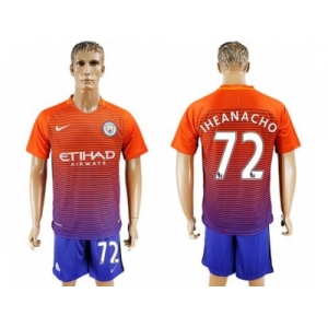 Manchester City #72 Iheanacho Sec Away Soccer Club Jersey