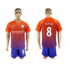 Manchester City #8 Nasri Sec Away Soccer Club Jersey