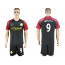 Manchester City #9 Nolito Away Soccer Club Jersey