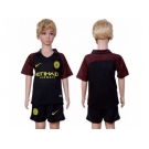 Manchester City Blank Away Kid Soccer Club Jersey