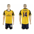 Arsenal #14 Henry Away Soccer Club Jersey