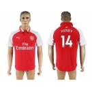 Arsenal #14 Henry Home Soccer Club Jersey1