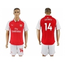 Arsenal #14 Henry Home Soccer Club Jersey