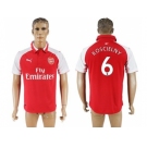 Arsenal #6 Koscielny Home Soccer Club Jersey1