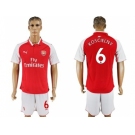 Arsenal #6 Koscielny Home Soccer Club Jersey