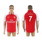 Arsenal #7 Alexis Home Soccer Club Jersey1