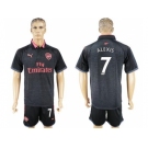 Arsenal #7 Alexis Sec Away Soccer Club Jersey