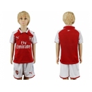 Arsenal Blank Home Kid Soccer Club Jersey