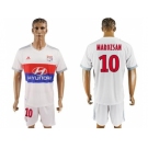 Lyon #10 Marozsan Home Soccer Club Jersey