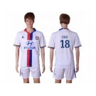 Lyon #18 Fekir Home Soccer Club Jersey1