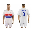 Lyon #3 Nkoulou Home Soccer Club Jersey