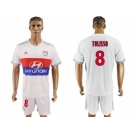 Lyon #8 Tolisso Home Soccer Club Jersey