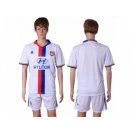 Lyon Blank Home Soccer Club Jersey2