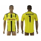 Dortmund #1 Weidenfeller Home Soccer Club Jersey