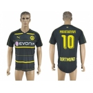 Dortmund #10 Mkhitaryan Away Soccer Club Jersey