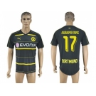 Dortmund #17 Aubameyang Away Soccer Club Jersey