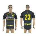 Dortmund #23 JI Away Soccer Club Jersey