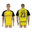 Dortmund #23 Kagawa Yellow Soccer Club Jersey