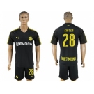 Dortmund #28 Ginter Away Soccer Club Jersey