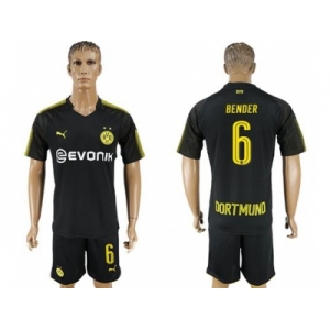 Dortmund #6 Bender Away Soccer Club Jersey