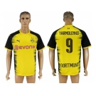 Dortmund #9 Yarmolenko Yellow Soccer Club Jersey