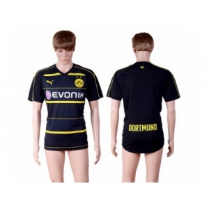 Dortmund Blank Away Soccer Club Jersey